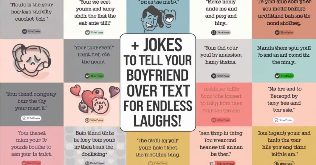 Cute Jokes to Text Your Boyfriend