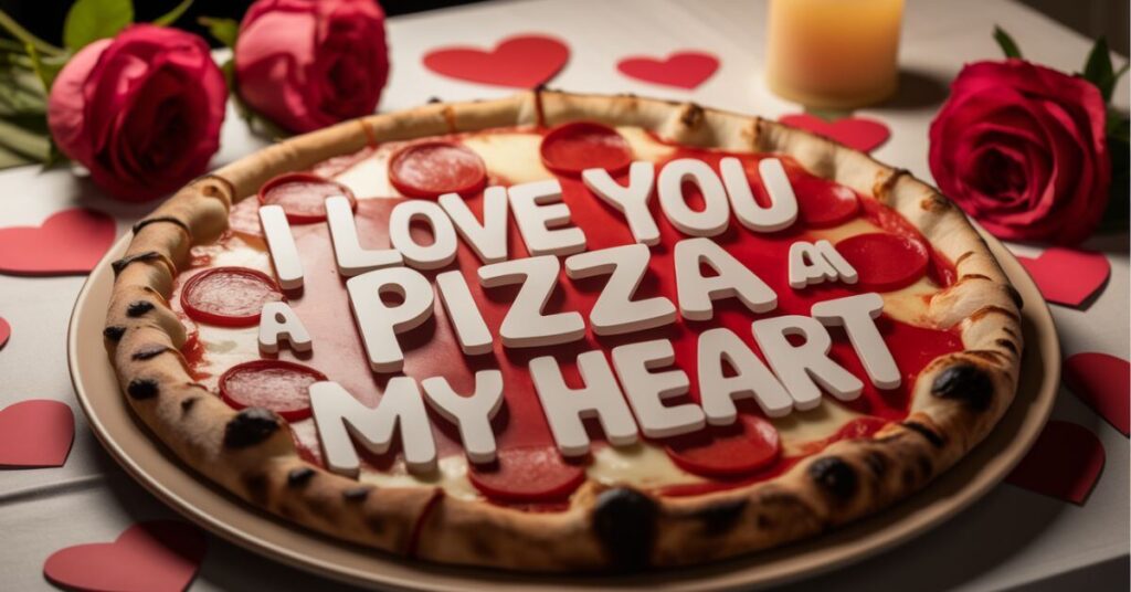 Unique Pizza Valentines Puns for Couples