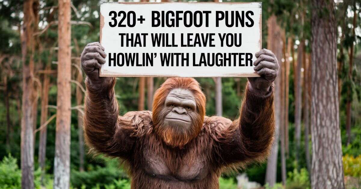 320+ Bigfoot Puns That Will Leave You Howlin’ with Laughter