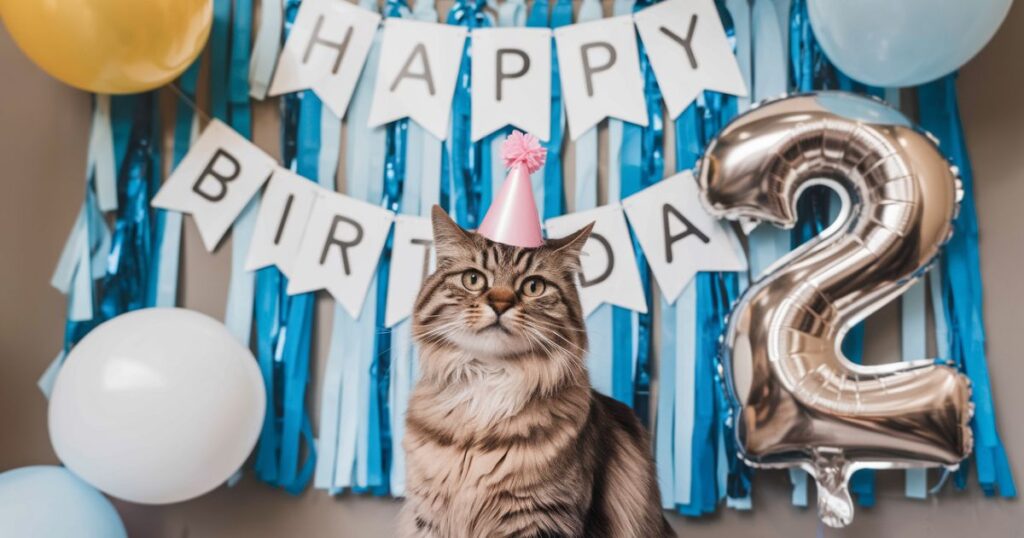 Cat Birthday Celebration