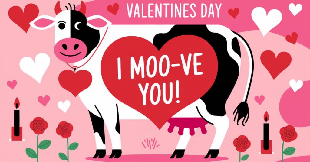Cute Cow Puns for Your Valentine