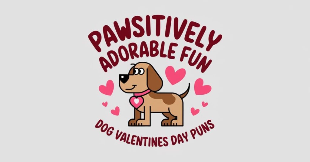 Cute Dog Valentines Day Puns for Pet Lovers