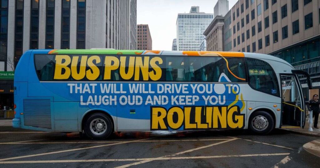 Tom Swiftie Travels: Bus Puns That Arrive with a Pun-tastic Twist