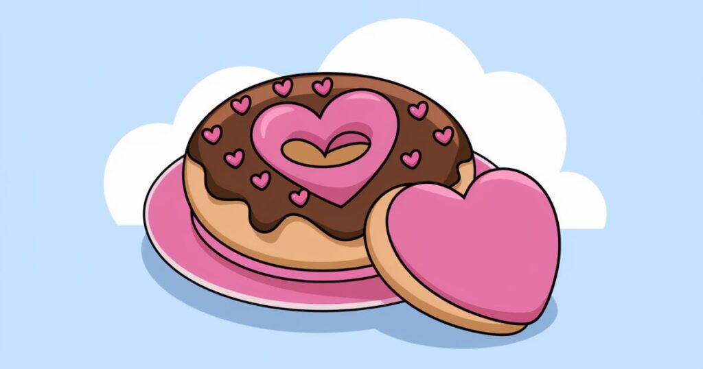 Fun donut wordplay for Valentine’s Day
