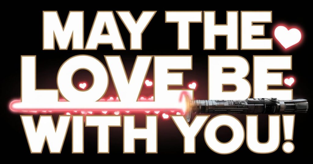 Fun Star Wars Valentines Puns for Couples