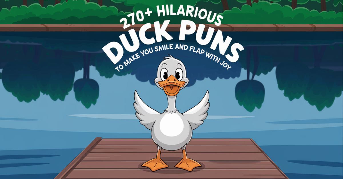 Hilarious Duck Puns To Make You Smile And Flap With Joy