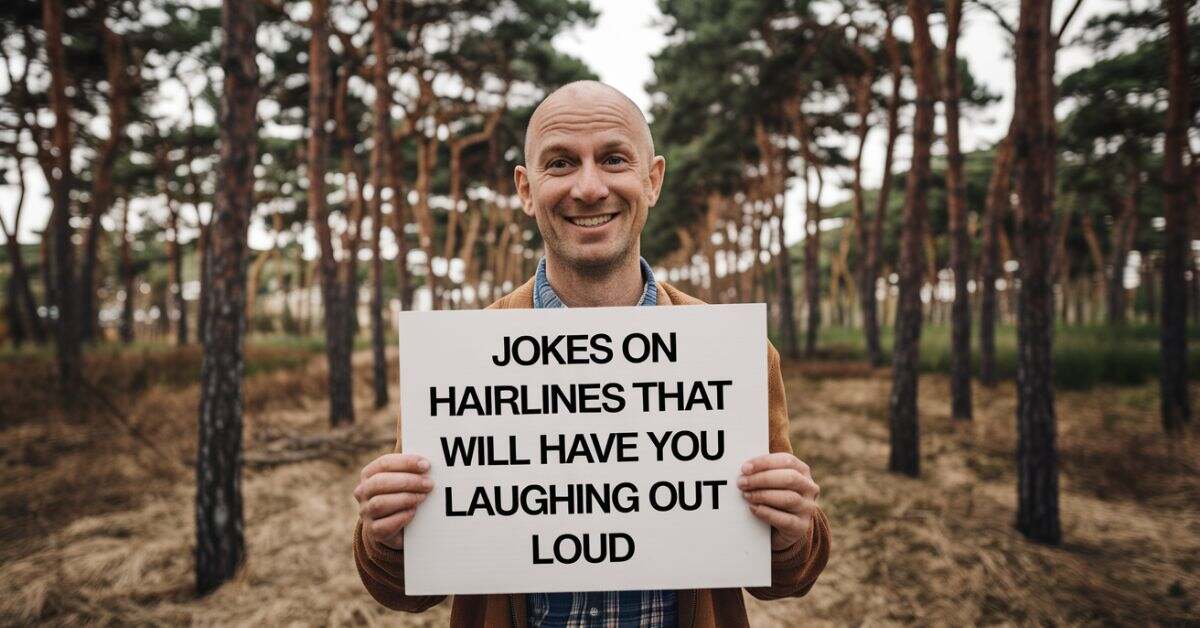 Jokes On Hairlines That Will Have You Laughing Out Loud