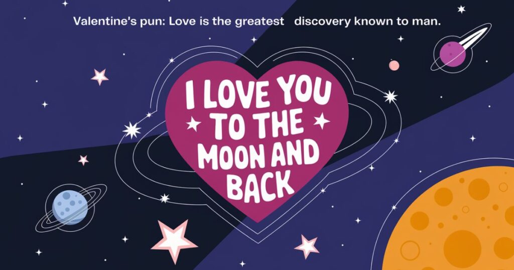 Space-Themed Valentines Puns for Kids