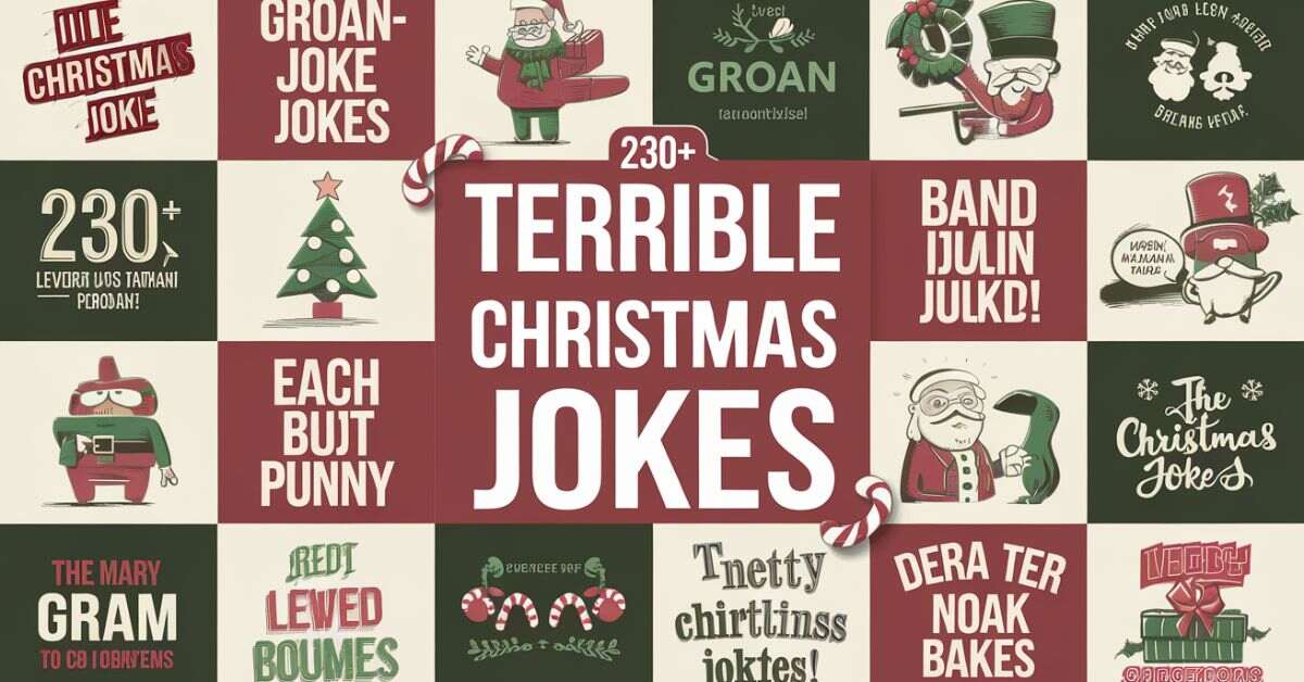 Terrible Christmas Jokes to Spread Holiday Cheer