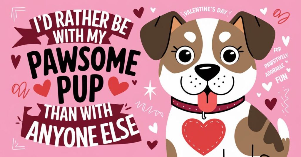 Unique Dog Valentines Day Puns for Your Pup
