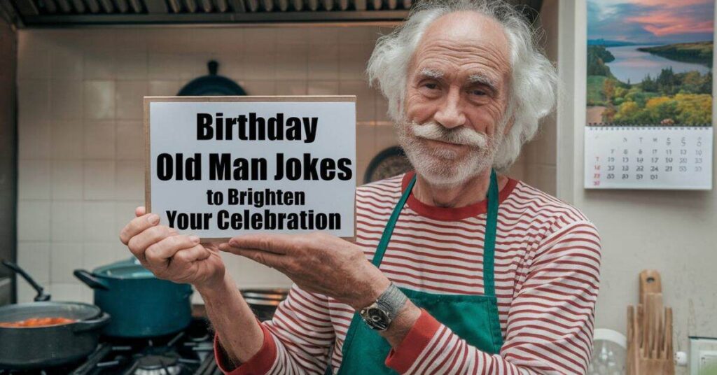 Witty Old Man Birthday Jokes