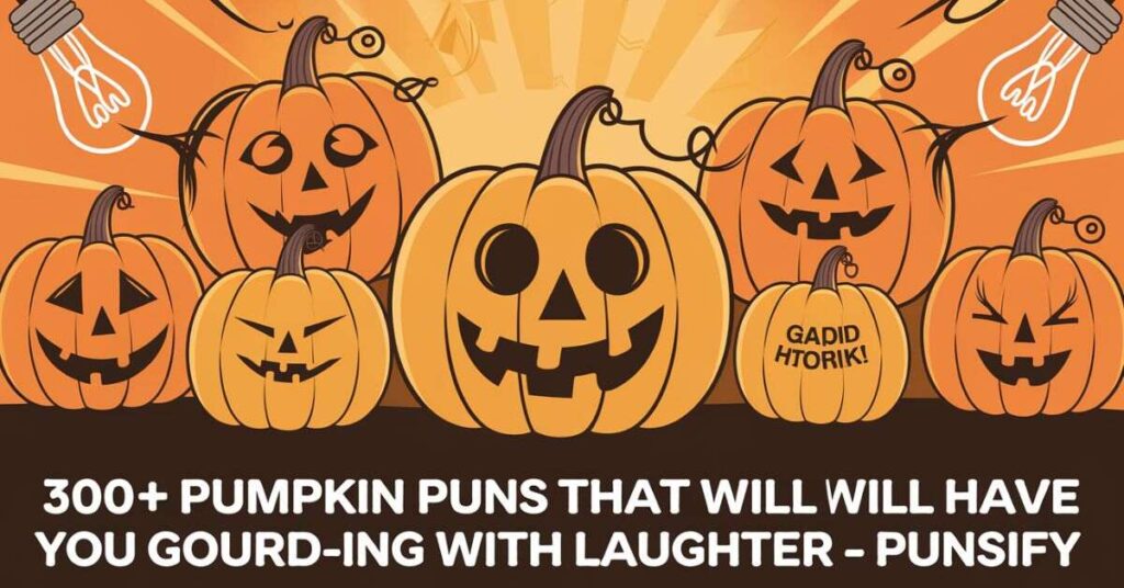 Wordplay That’s a Real Treat: Pumpkins Never Go Out of Style!