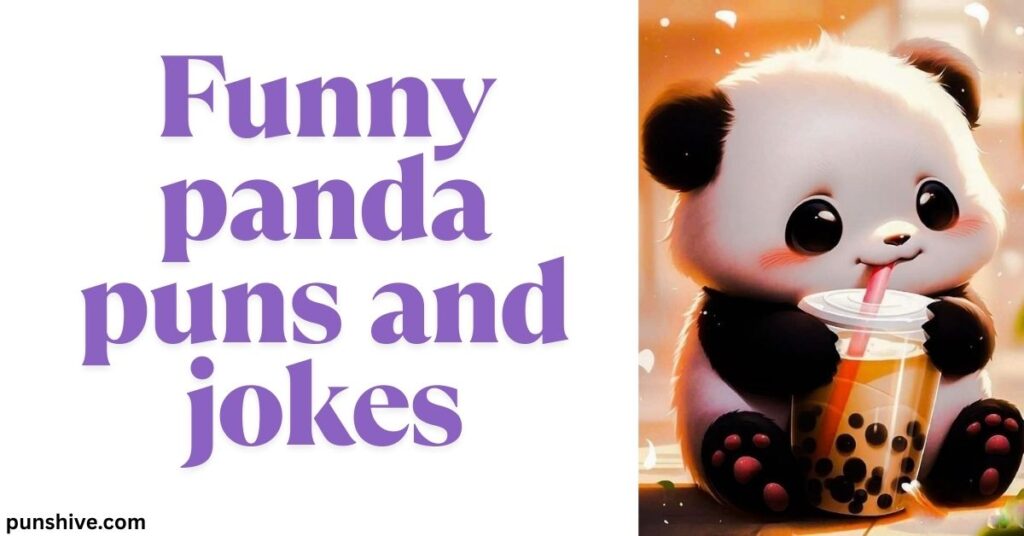 Funny panda puns and jokes