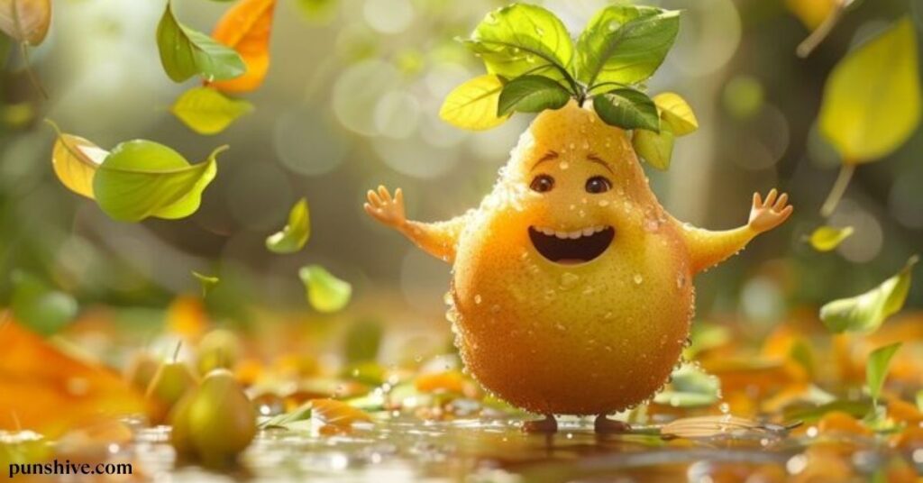 Pear puns for Instagram captions