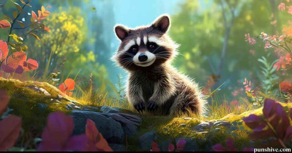Raccoon Puns Captions