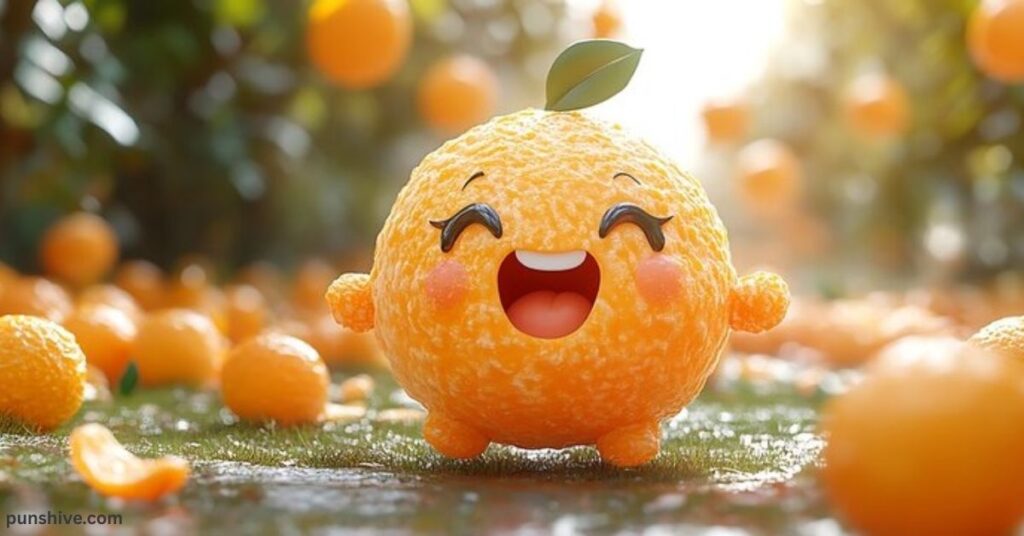 The Role of Orange Puns in Humor