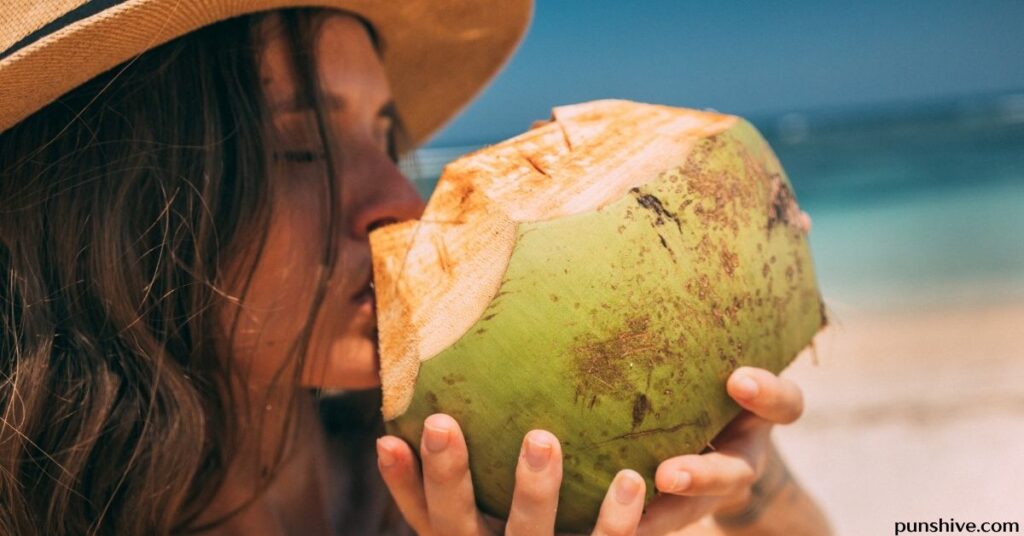 Coconut pun one-liners
