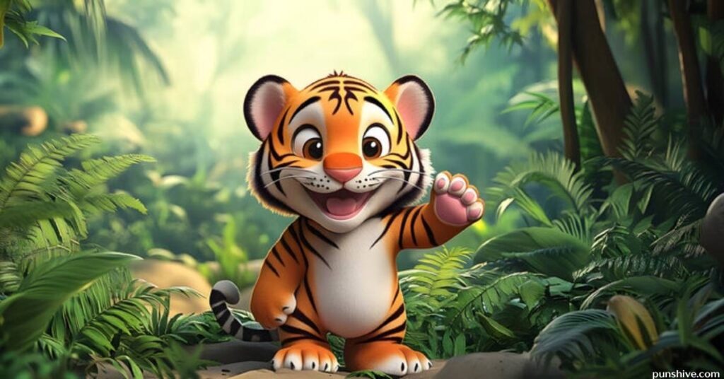 Cute Tiger Puns About Love