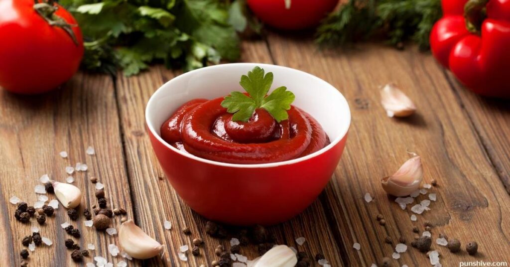 Funny ketchup puns and jokes
